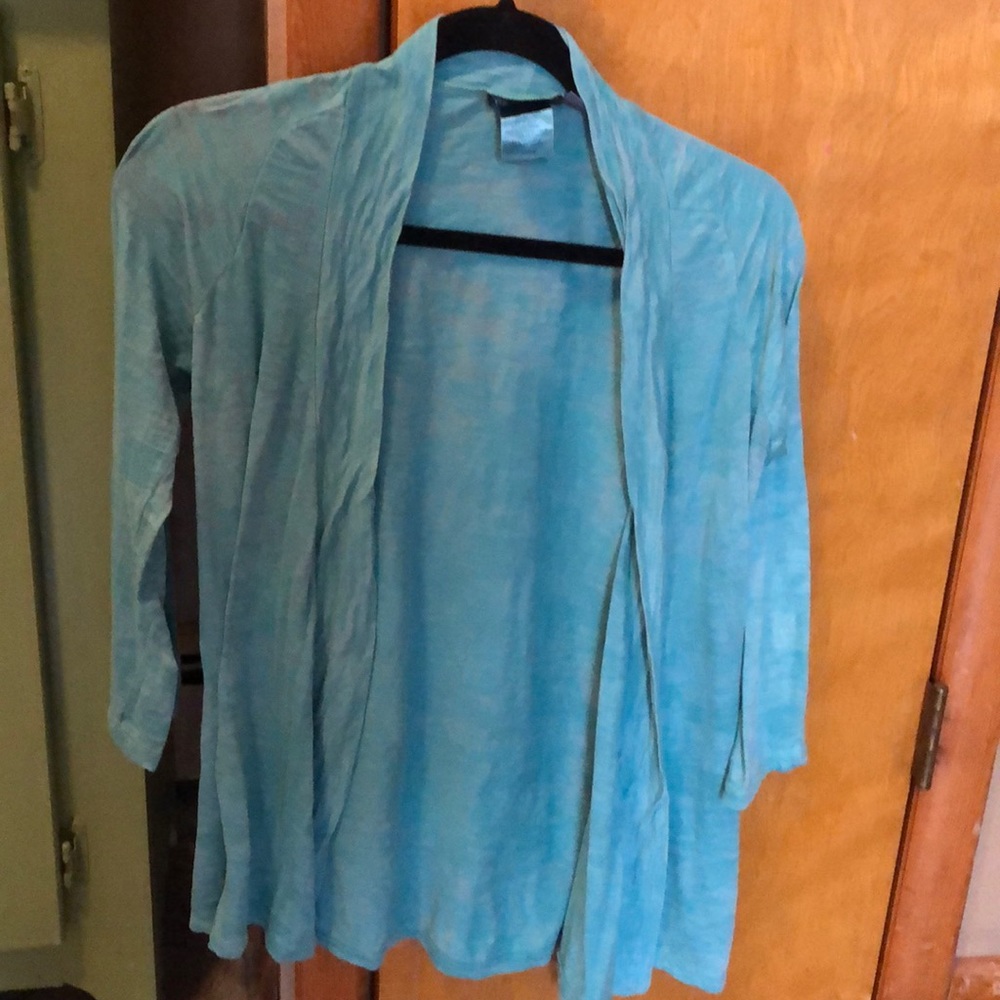 Realitee teal cardigan